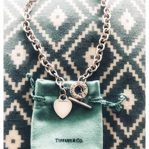 Return to Tiffany - Heart Tag Toggle Necklace